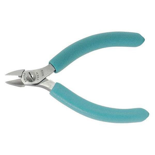 4 1/2 in 500 Diagonal Cutting Plier Flush Cut Narrow Nose Uninsulated