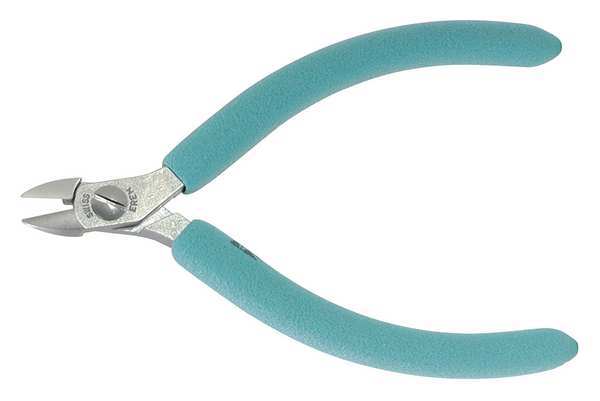 4 1/2 in 600 Diagonal Cutting Plier Flush Cut Narrow Nose Uninsulated