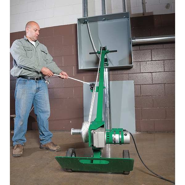 Cable Puller, 2000 lb., 120V, 12A