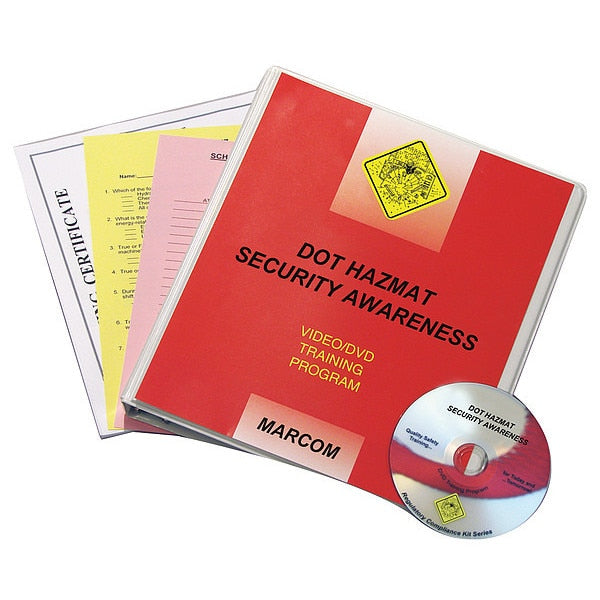 Training DVD, DOT HAZMAT Securty Awarness