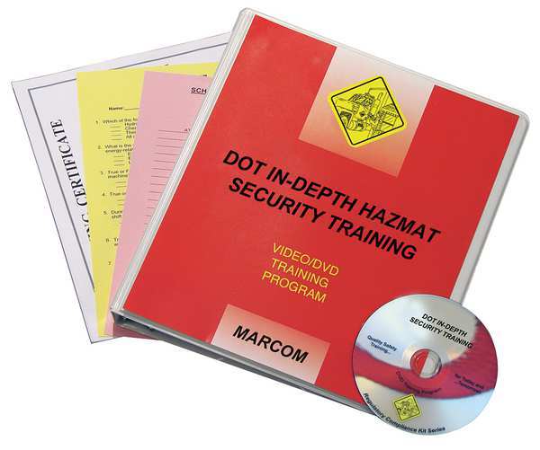 Training DVD, DOT In-Depth HAZMAT Sec