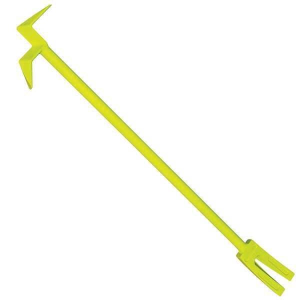 NY Claw, 6 ft. HiViz Lime, w/ NY Hook & Halligan Fork