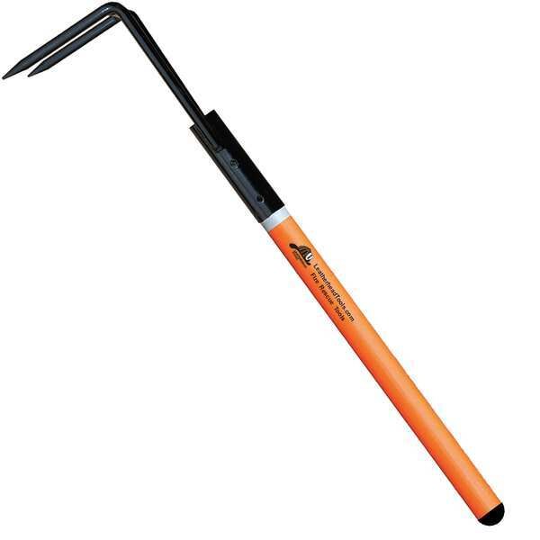 Rubbish Hook, 10 ft. Pro-Lite Pole, HiViz Orange