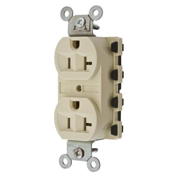 20A Duplex Modular Receptacle 125VAC 5-20R IV