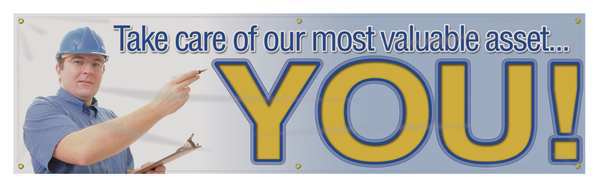 Banner, Take Care Of Our, 28 x 96 In.