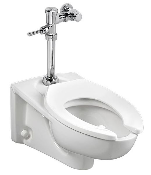 1.1 gpf, Toilet Manual Flush Valve, 1 in IPS Inlet