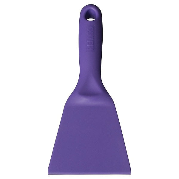 Hand Scraper, 3In W x 8In L, Purple, 1Piece