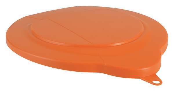 Pail Lid, Orange, Polypropylene
