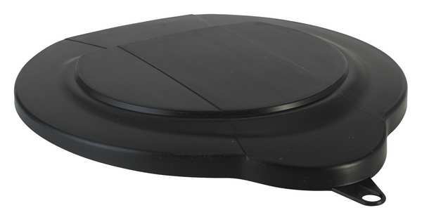 Pail Lid, Black, Polypropylene