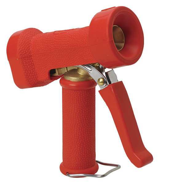 Water Nozzle, 350 psi, 5-1/2In, Red
