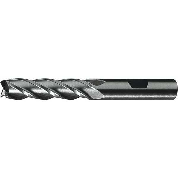 4-Flute Cobalt 8% Square Single End Multi-Flute CenterCut CTD HGC-4C Bright 1/4x3/8x1-1/4x3-1/16