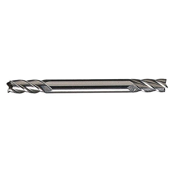 4-Flute Cobalt 8% Square Double End CenterCut CTD HMDC-4 Bright 3/32x3/16x0.1406x2