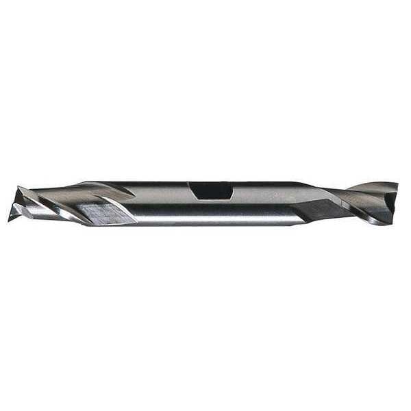 2-Flute HSS Square Double End Mill Cleveland HD-2 Bright 9/16x5/8x1-1/8x5