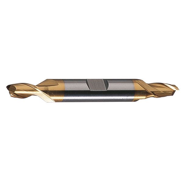 2-Flute HSS Square Double End Mill Cleveland HD-2-TN TiN 3/4x3/4x1-5/16x5-5/8