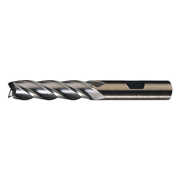 4-Flute Cobalt 8% Square Single End Multi-Flute CenterCut CTD HGC-4C Bright 3/8x3/8x1-1/2x3-1/4