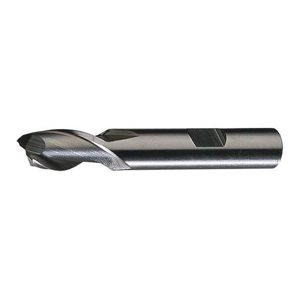 2-Flute HSS Square Single End Mill Cleveland HG-2-TN TiN 11/16