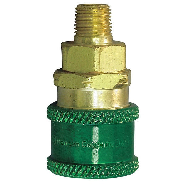 Coupler Body, UNF, 1/4, Brass