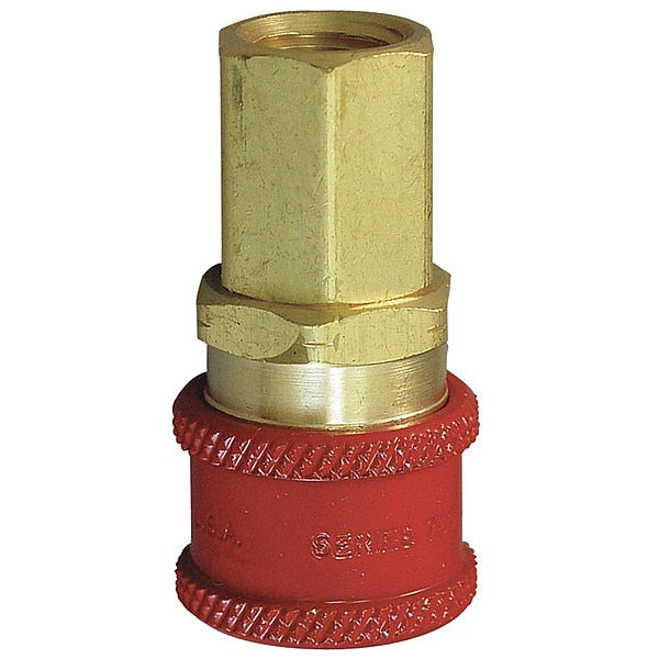 Coupler Body, (F)NPT, 1/4, Brass