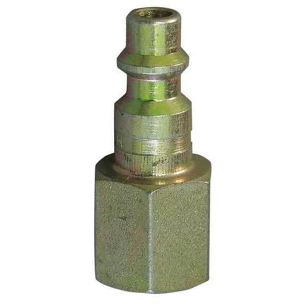 Coupler Plug, (F)NPT, 1/4, Steel