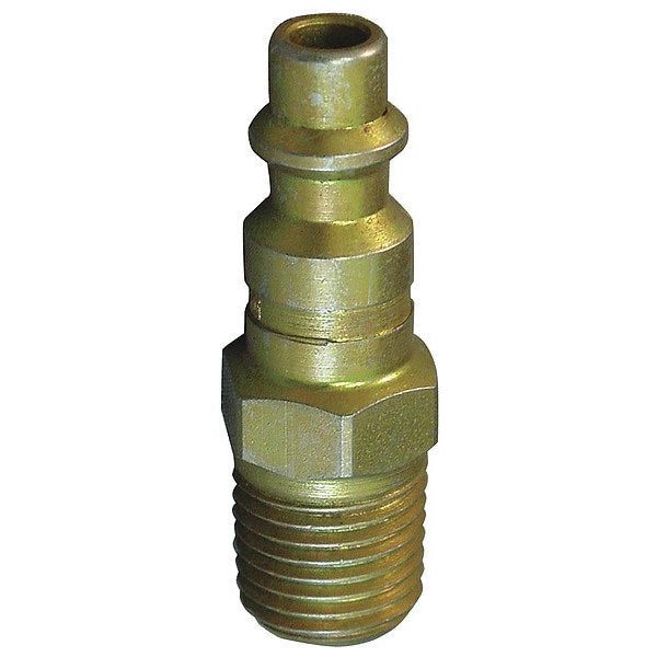 Coupler Plug, (M)NPT, 1/4, Steel