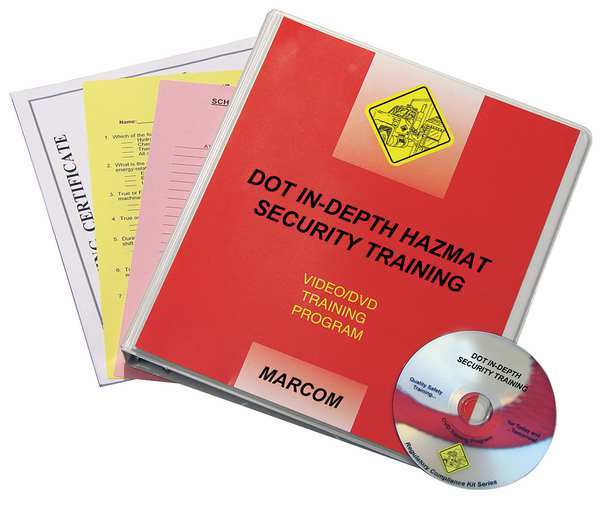 Training DVD, DOT In-Depth HAZMAT Sec