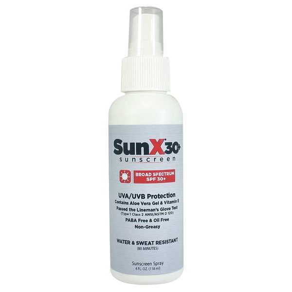 Sunscreen, Spray Bottle, 4 oz.