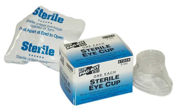 Eye Cup, Sterile, Clear, Plastic