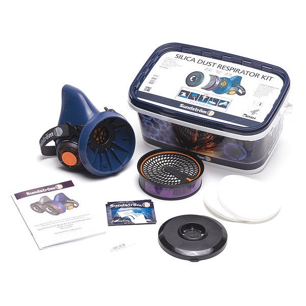 Half Mask Respirator Kit, M/L
