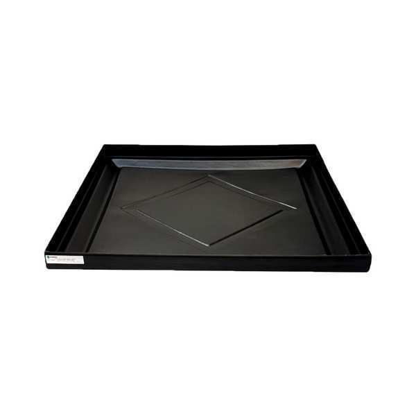 Spill Tray, Absorbs 36 gal. , Black