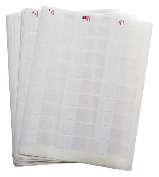 Label, White/Transluscent, Labels/Roll: 27
