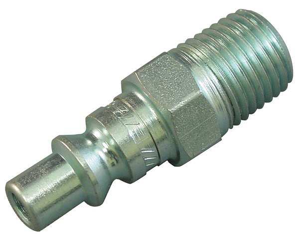 Coupler Plug, (M)NPT, 1/4, Steel