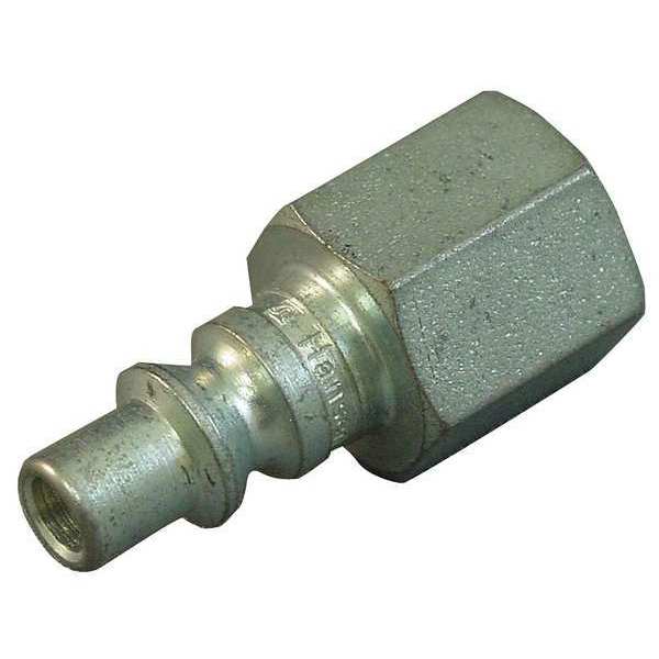 Coupler Plug, (F)NPT, 1/4, Steel