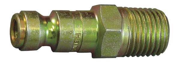 Coupler Plug, (M)NPT, 3/8, Steel
