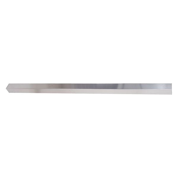 Corner Guard, Stainless, Silver, Square, 3