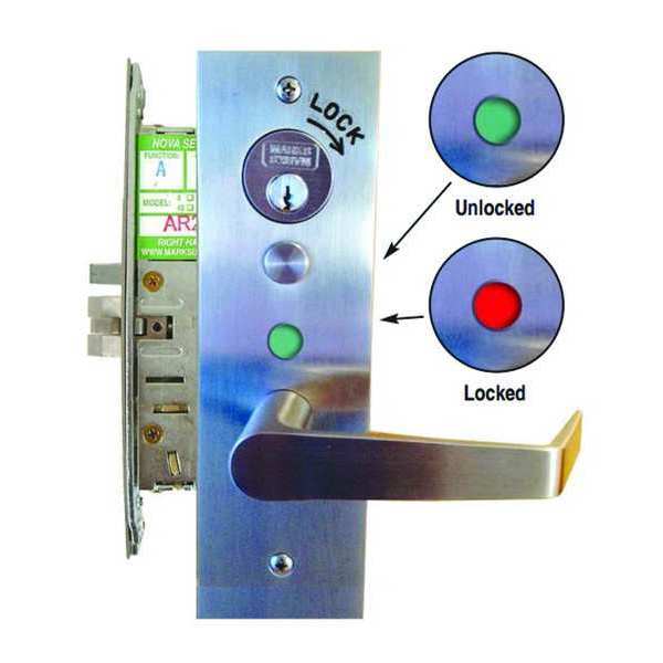 Lever Lockset, Mechanical, Classroom, Grd.1