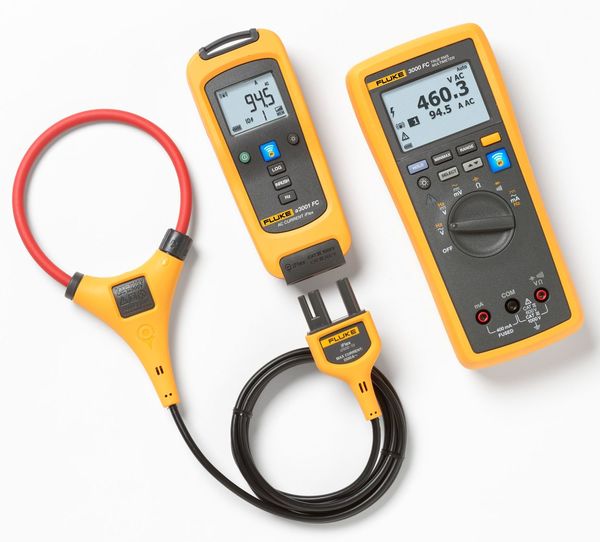 Wireless Clamp Meter Module Kit, LCD, 2,500 A, 10.0 in (254 mm) Jaw Capacity