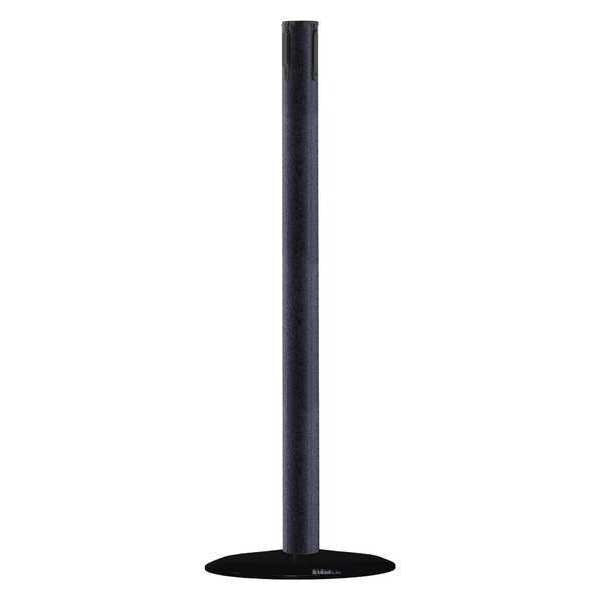 Receiver Post, 38 In H, Black Wrinkle
