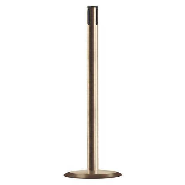 Receiver Post, 38 In H, Satin Brass