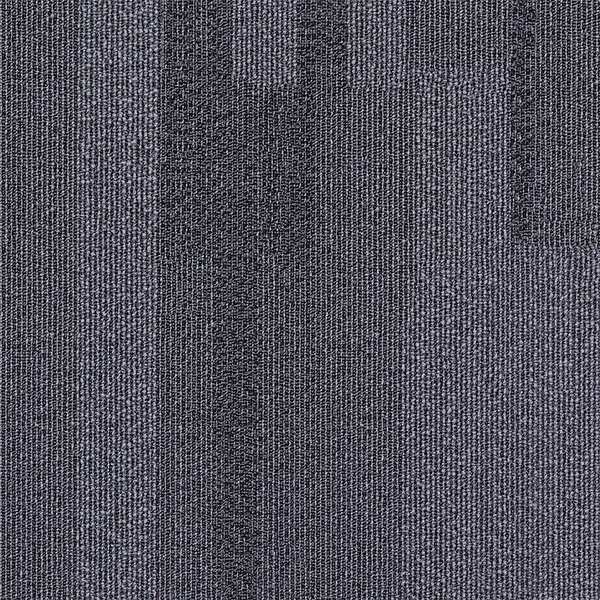 Carpet Tile, 19-11/16in. L, Dark Gray, PK20