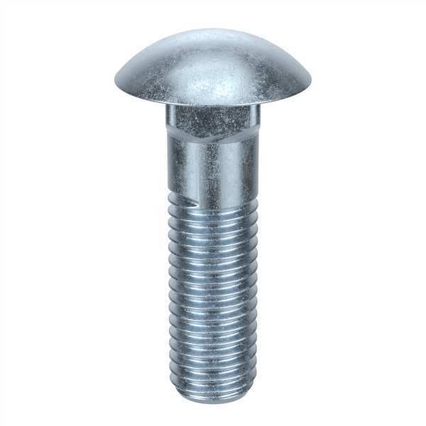 Carriage Bolt, 1/2-13, 2-3/4 in., PK25