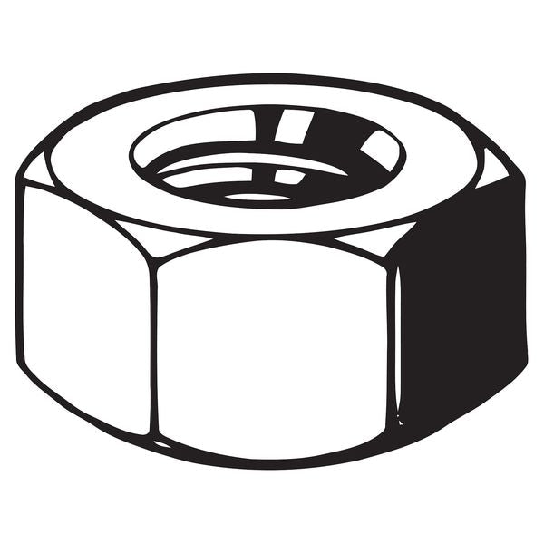 Heavy Hex Nut, 1-1/8