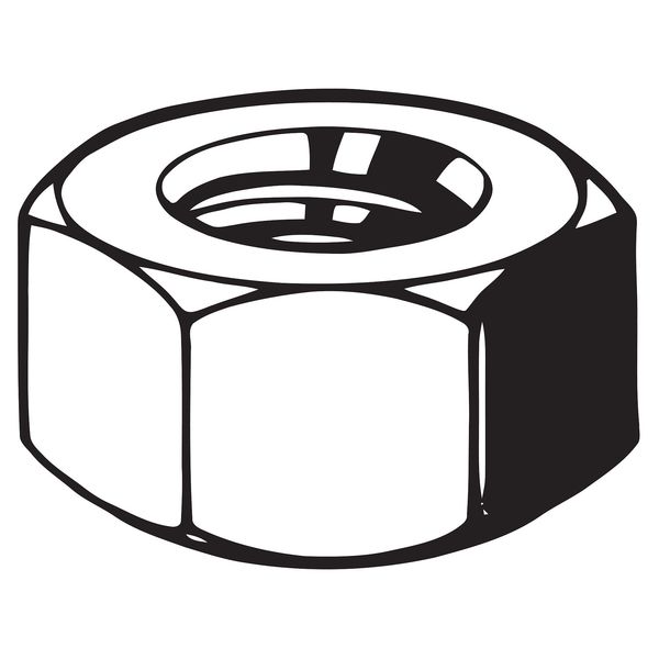 Heavy Hex Nut, 1-1/4