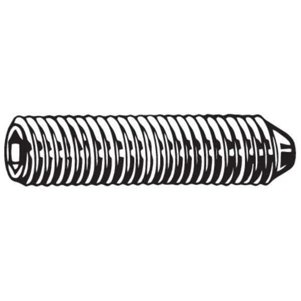 Set Screw, M10 x 1.50mm, 35mm L, PK50