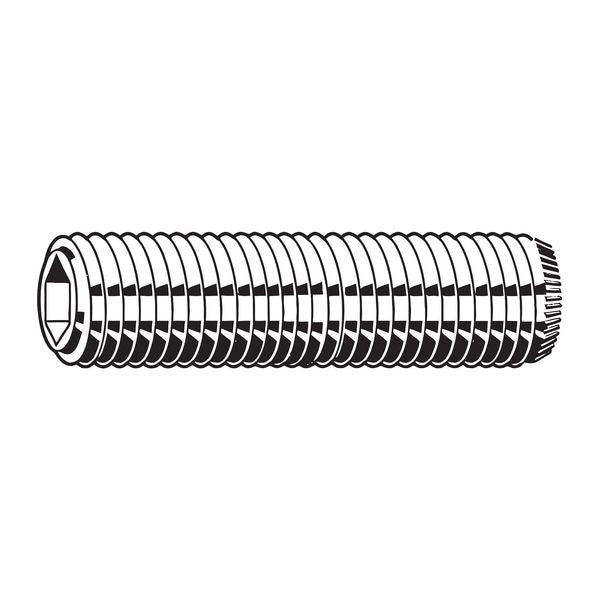 Set Screw, AST, M6x1mm, K Cup, 25mm, PK100