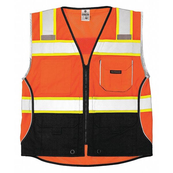 XL Men's Safety Vest, Orange