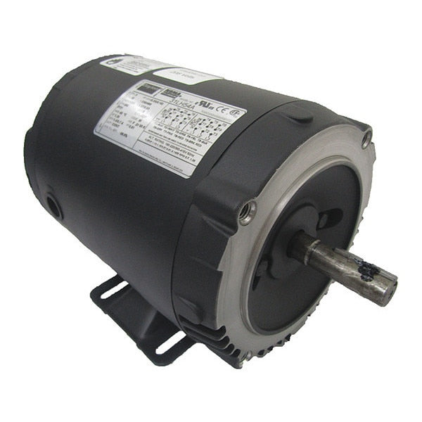3-Phase General Purpose Motor, 1/4 HP, 56C Frame, 230/460V AC Voltage, 1,720 Nameplate RPM