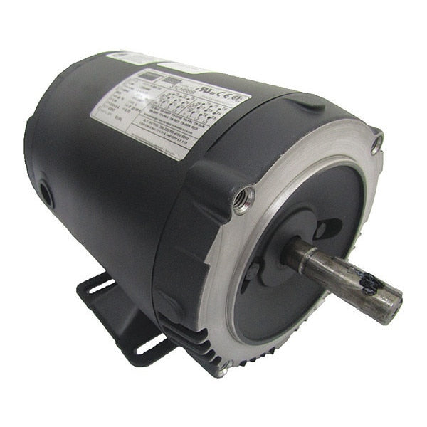 3-Phase General Purpose Motor, 1 HP, 56HC Frame, 230/460V AC Voltage, 1,760 Nameplate RPM