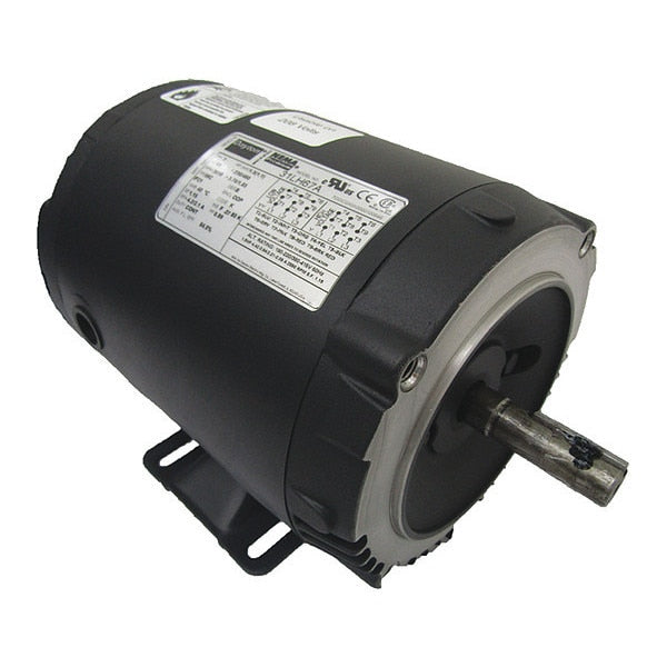 3-Phase General Purpose Motor, 1 1/2 HP, 56C Frame, 230/460V AC Voltage, 3,510 Nameplate RPM