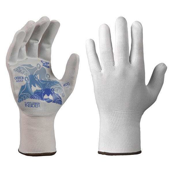 Glove Liners, Nylon/Polyester, S, Wht, PR
