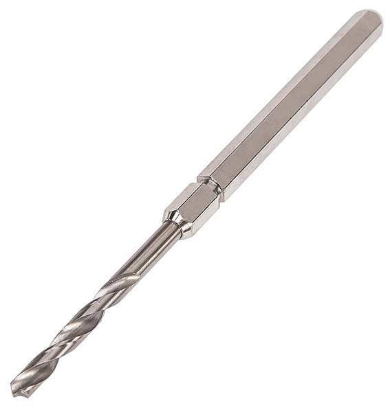 Pilot Drill, Hex, 1/2In Shank